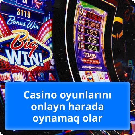 Online casino maşınlarını məğlub et.